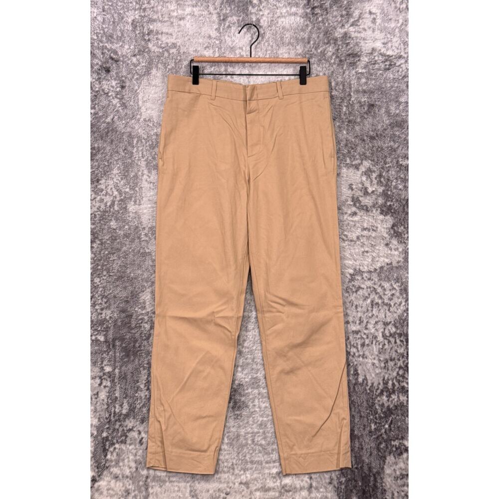 COS Pants 34 Mens Straight Leg Twill Khaki Chino